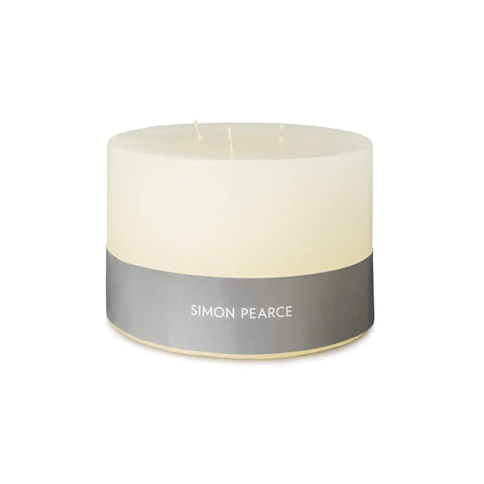 Pillar Candle 3 Wick — Ivory