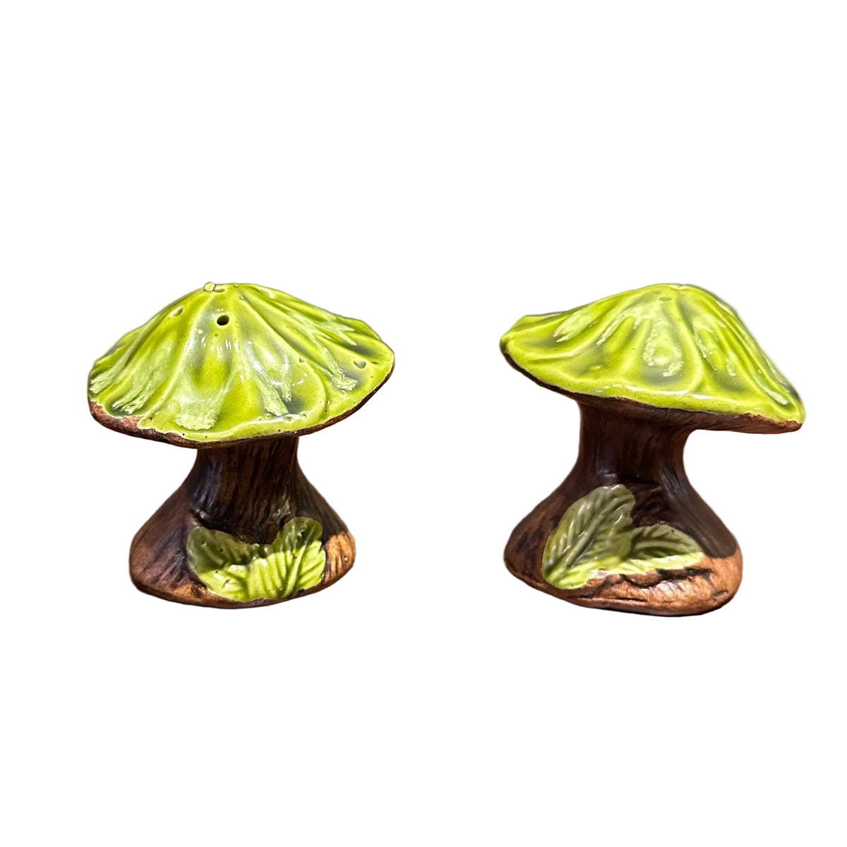 Treasure Craft Mushroom Salt Pepper Shakers