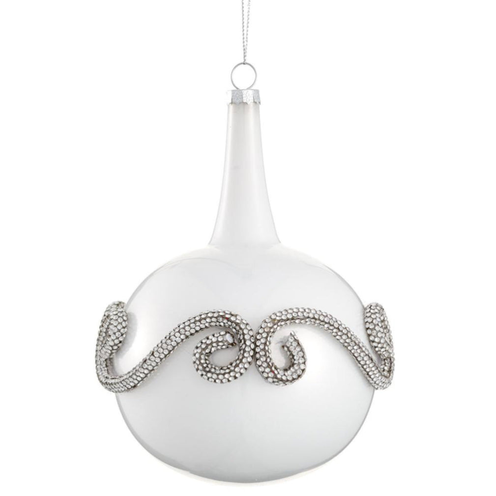 Diamond Trimmed Ornament