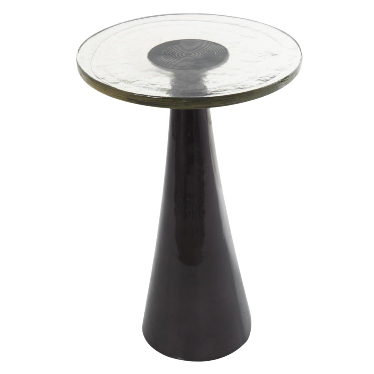 Accent Table - Black Aluminum