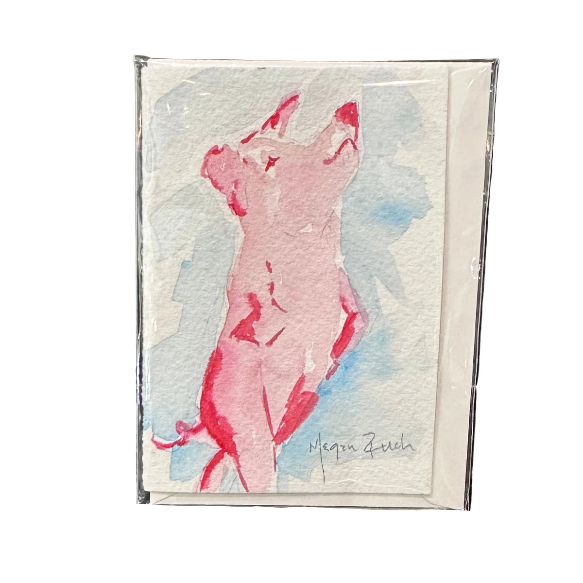 Mini Hand Painted Greeting Cards