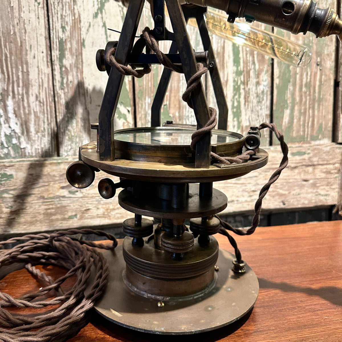 Young and Sons Theodolite Floor Lamp