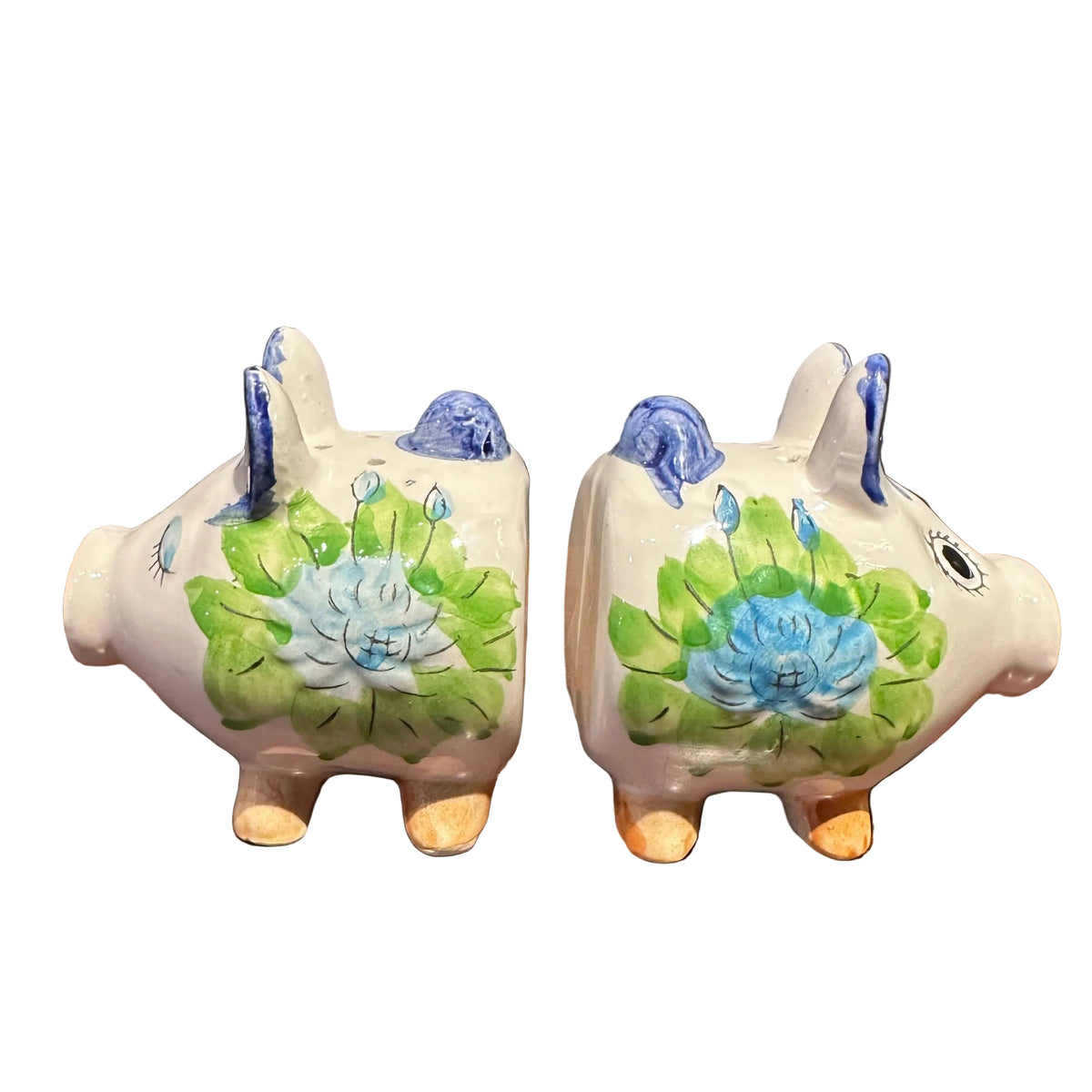 Vintage Kissing Pig Salt & Pepper Shakers