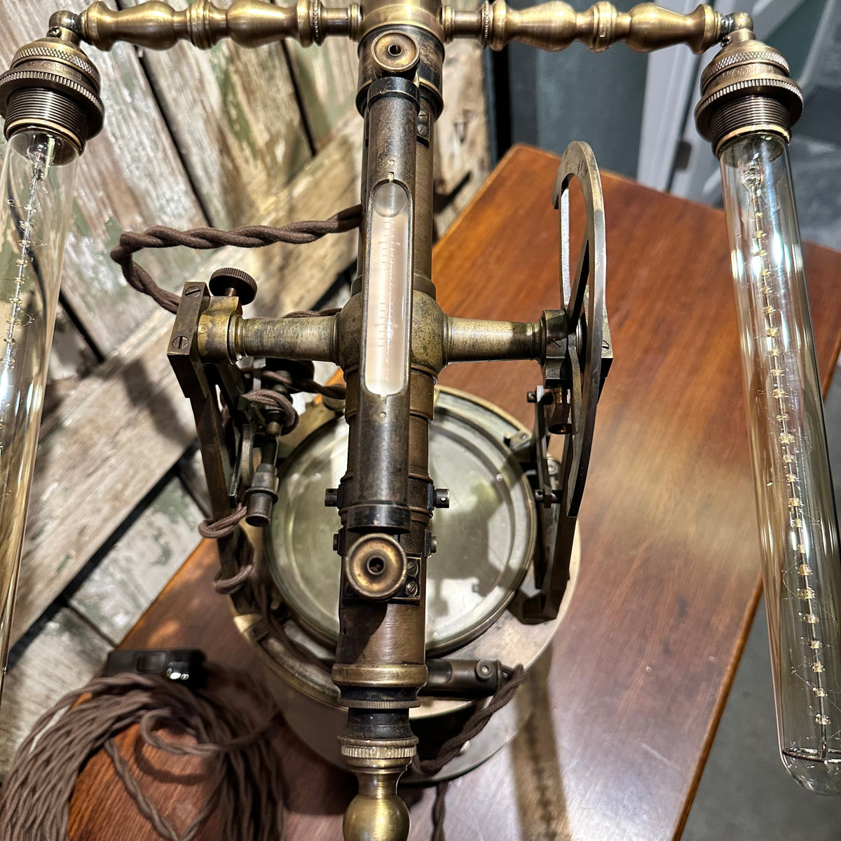 Young and Sons Theodolite Floor Lamp
