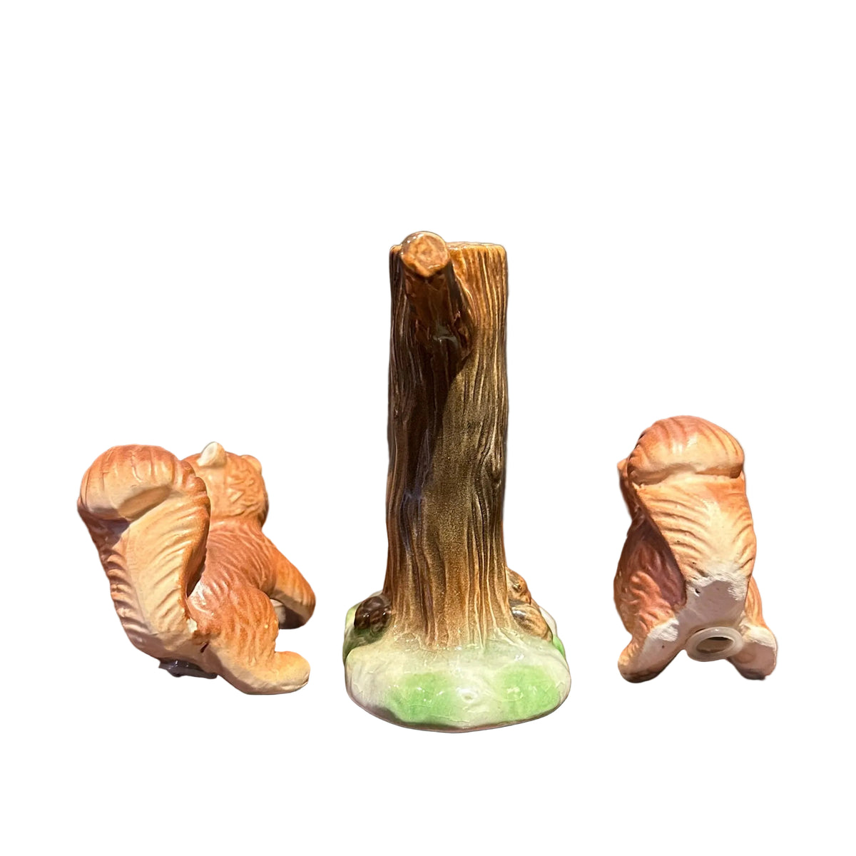 Squirrel Ceramics Japan Salt and Pepper Shakers