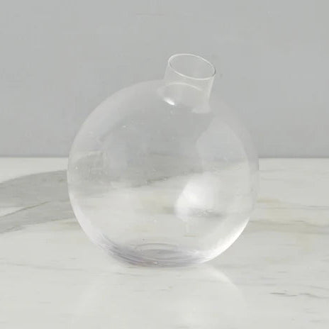 Glass Sphere Bud Vase