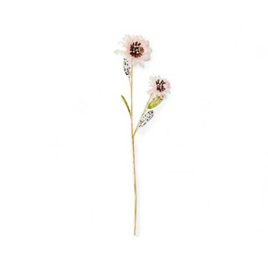 Pink Beaded Flower Stems