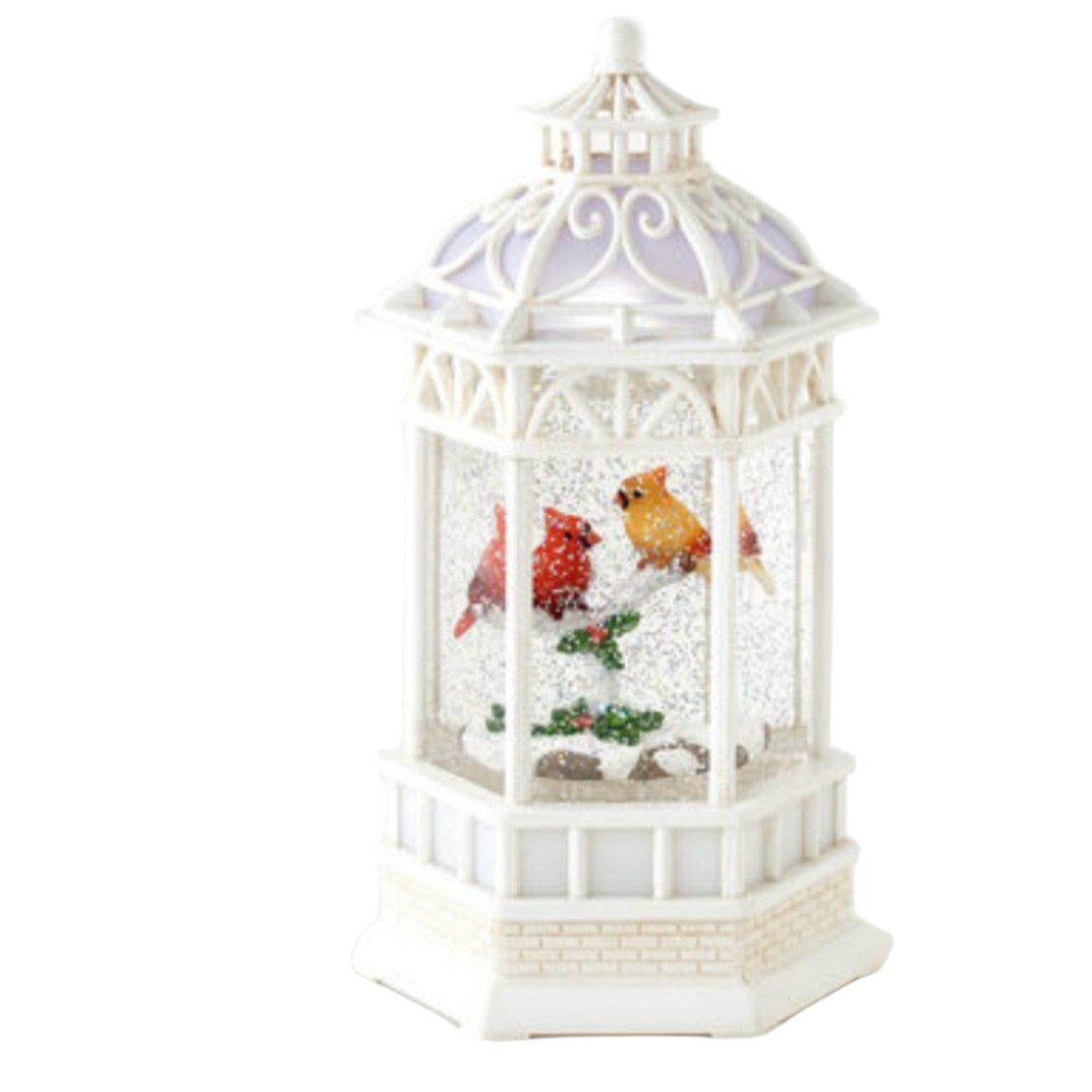 Cardinal Gazebo Glitter Lanter