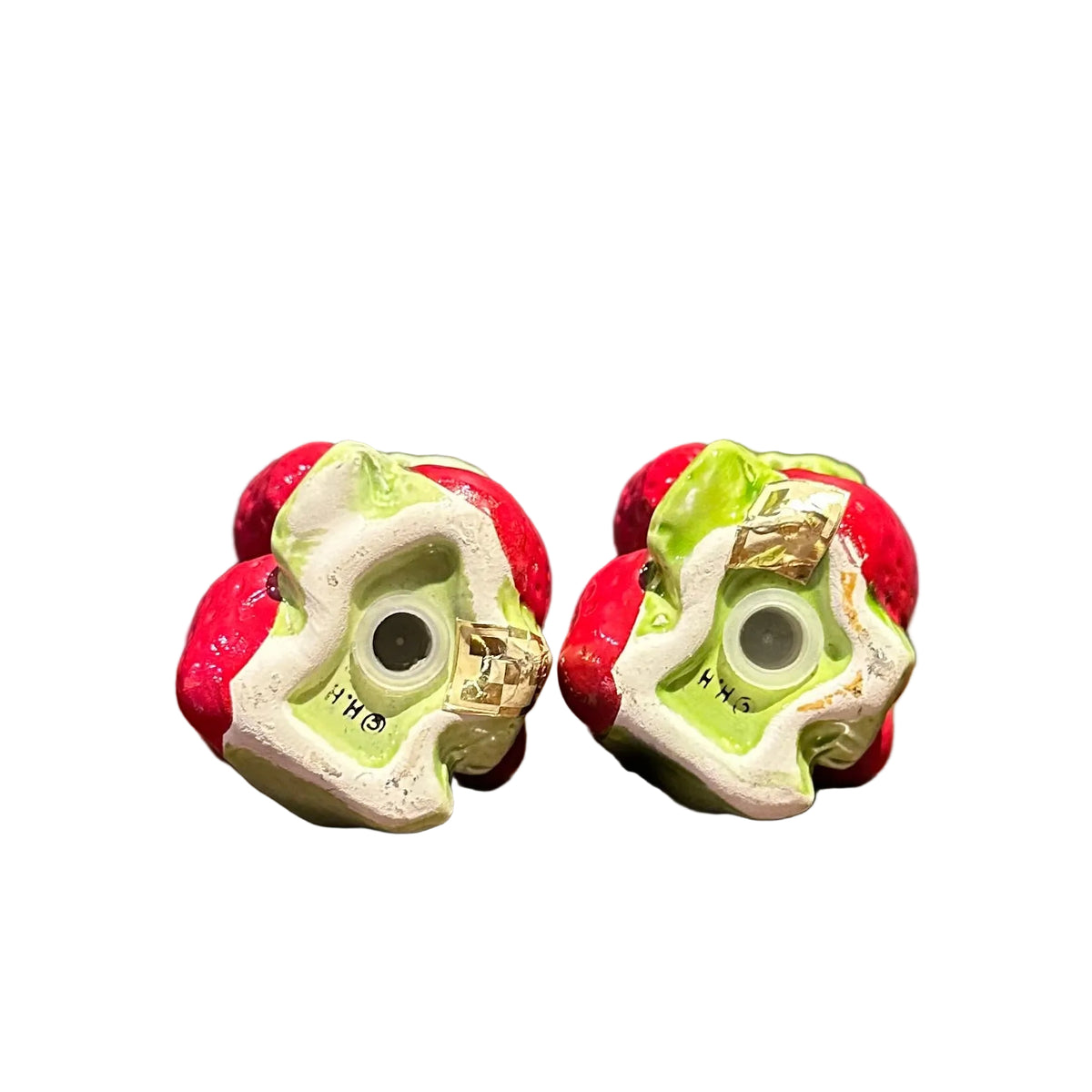 Strawberries on Vine, Salt & Pepper Shakers