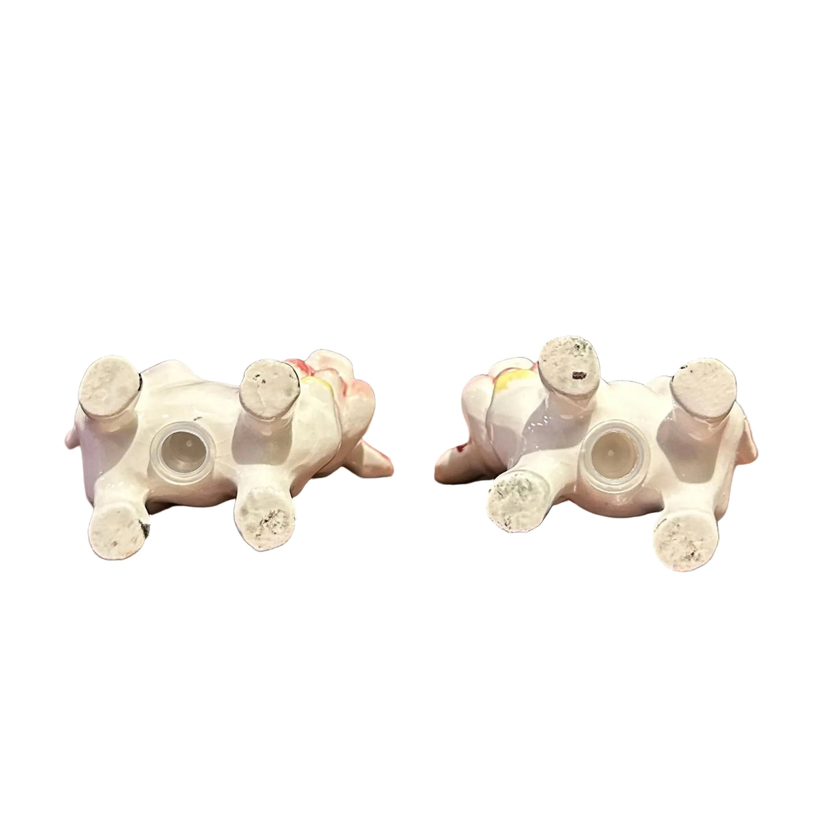 Vintage Purple Cow Salt Pepper Shaker
