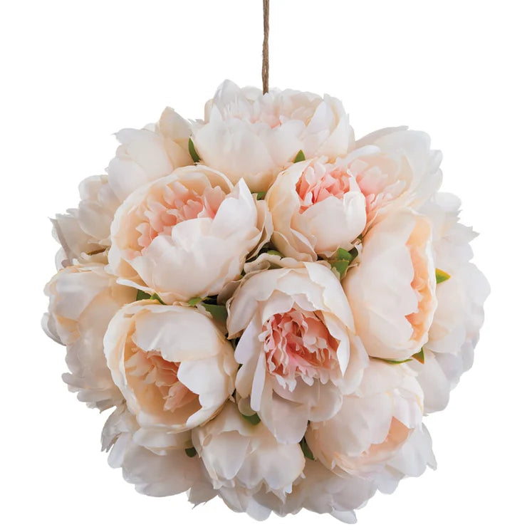 10" Peony Kissing Ball