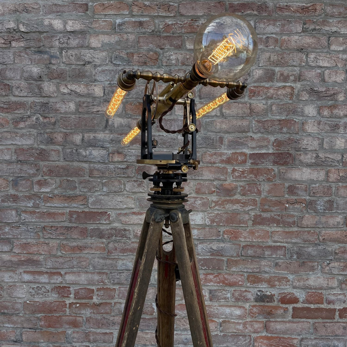 Young and Sons Theodolite Floor Lamp