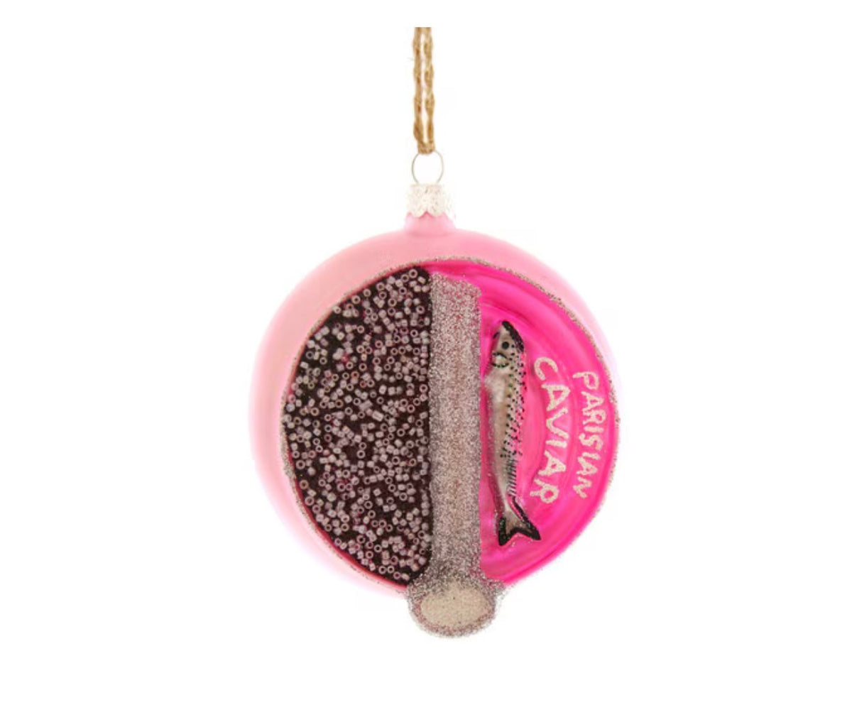 3.5" Caviar Ornament