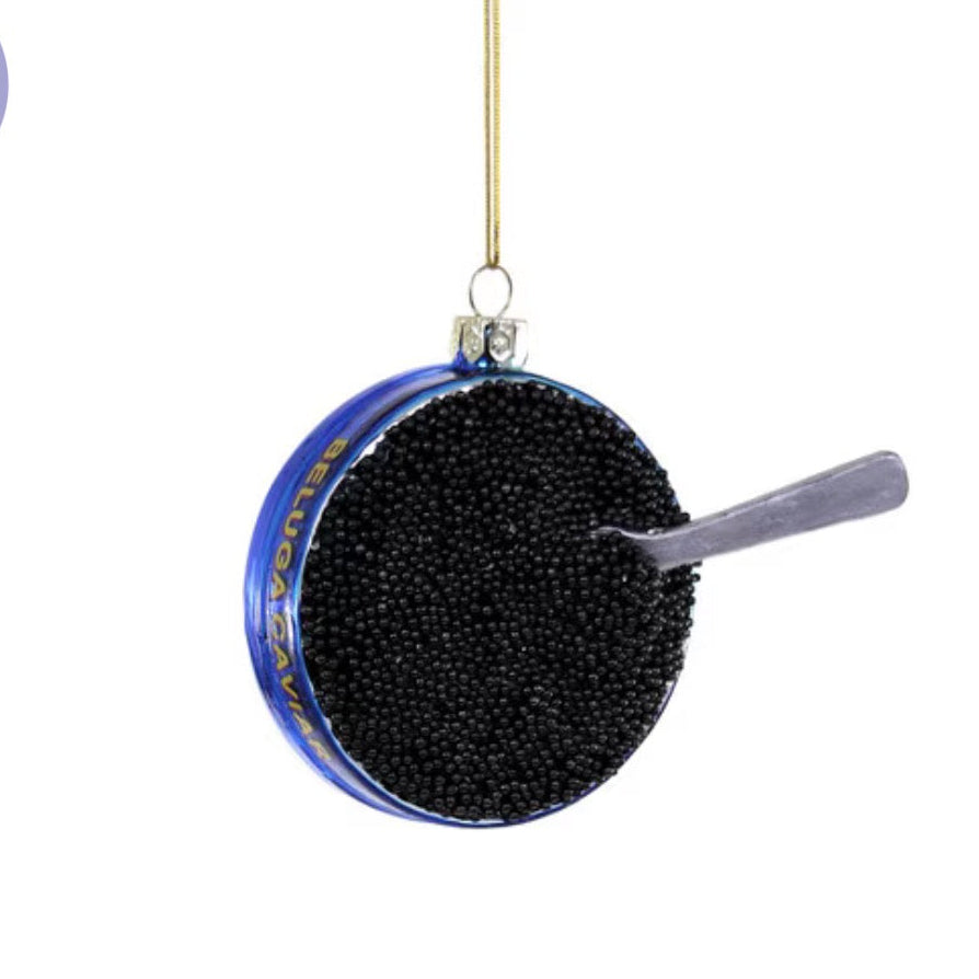 3.5" Caviar Ornament