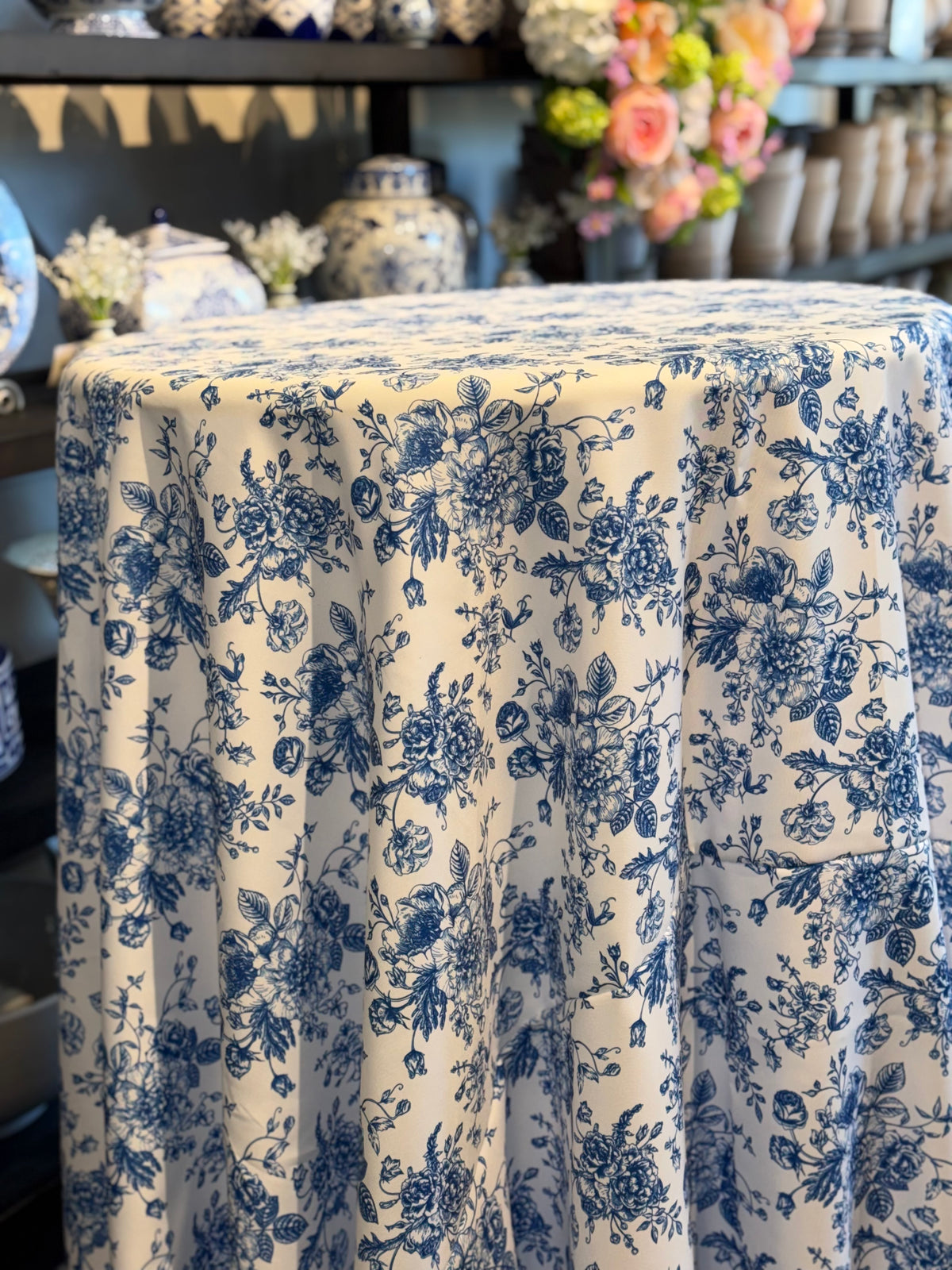Blue and White Toile