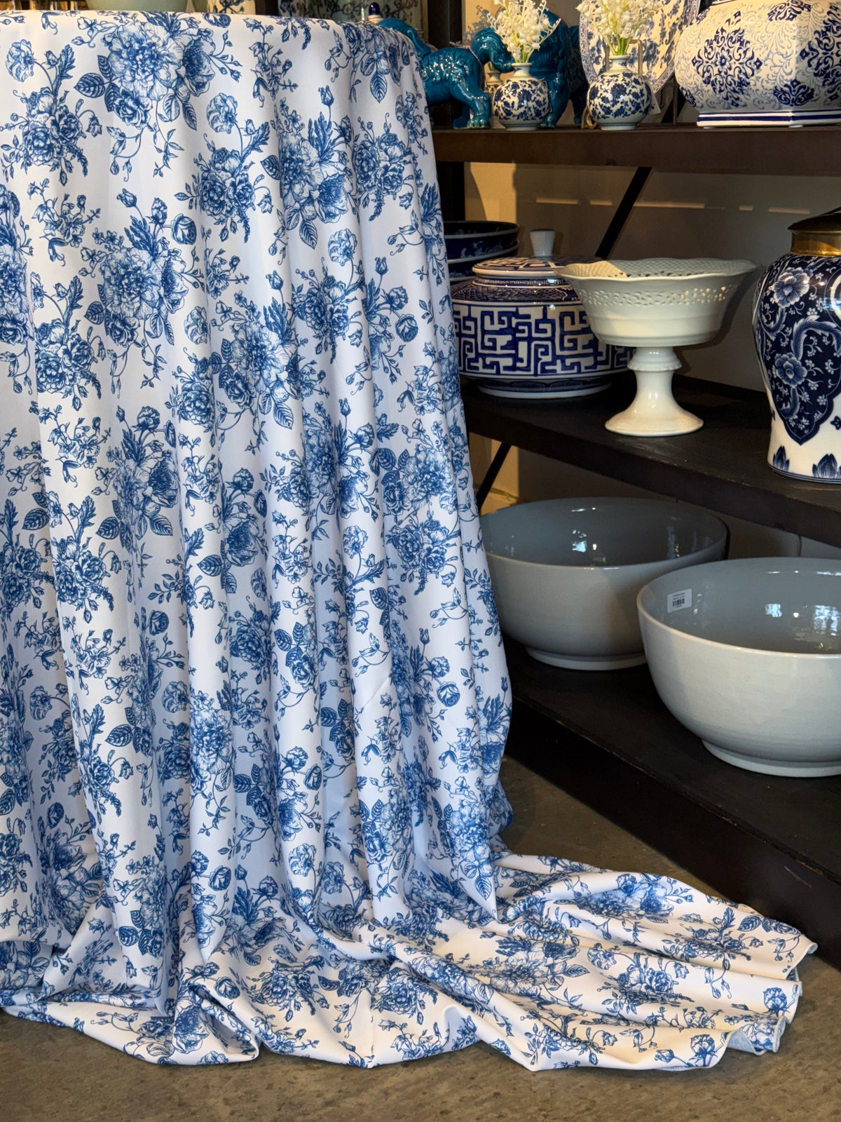 Blue and White Toile