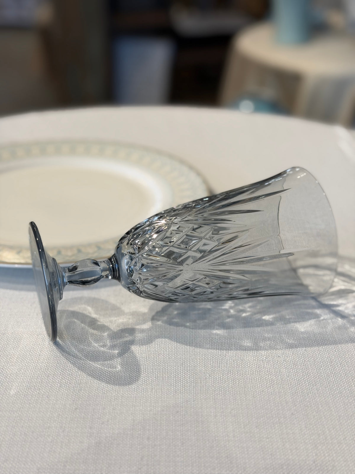 Blue Water Goblet