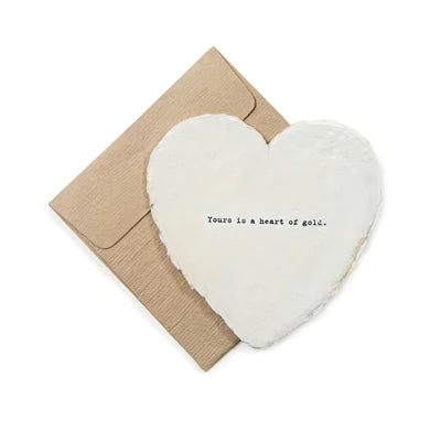 Mini Deckled Heart Cards &amp; Envelopes
