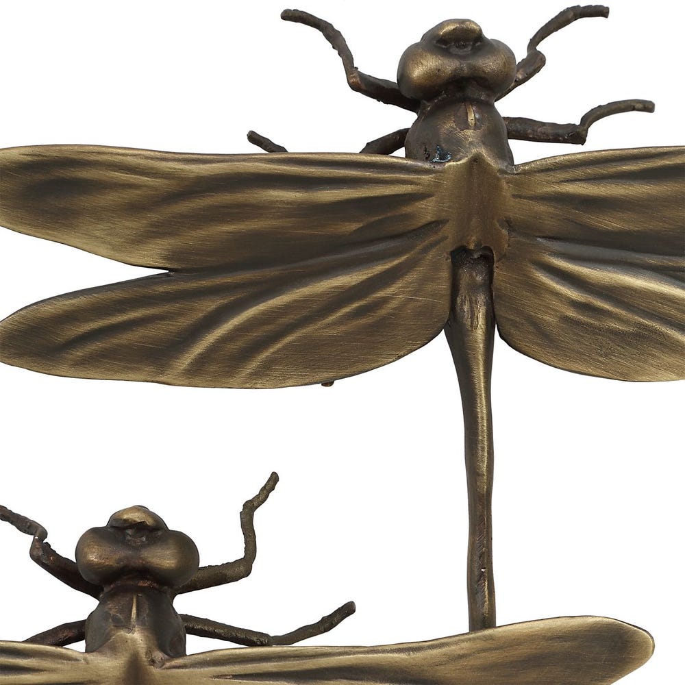 Dragon-Fly On The Wall Set of 2