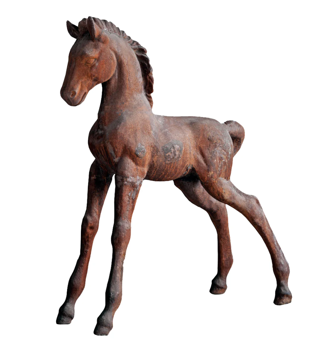 Cast Iron Pony Statue