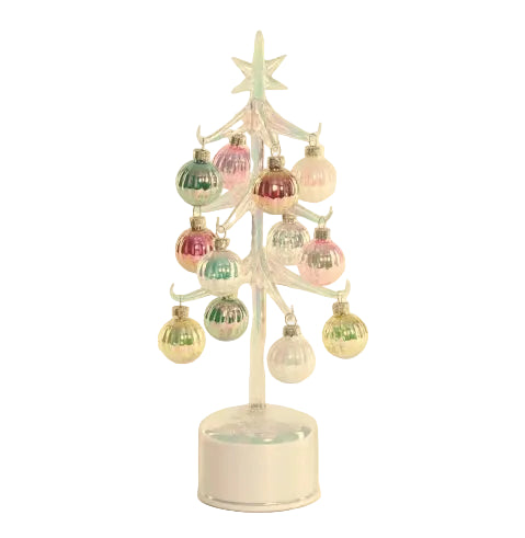 Glass Rotating Tree