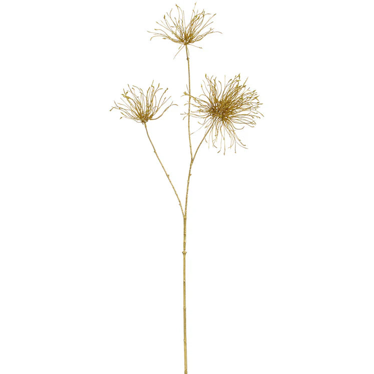 35&quot; Glitter Metallic Pine Branch