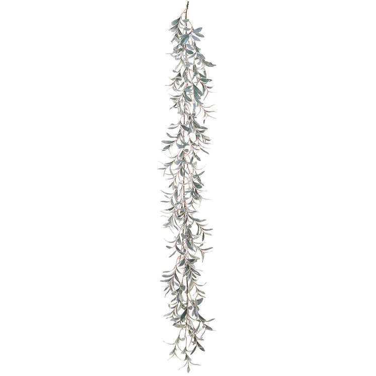 6&#39; Lamb&#39;s Ear Leaf Garland