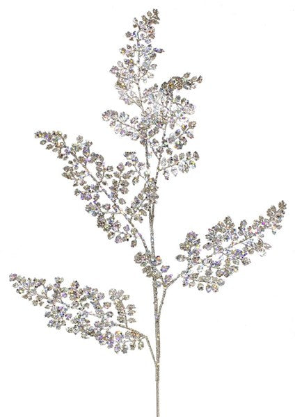 35&quot; Glitter Leaf Branch