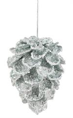 6&quot;Jewel Beaded Pinecone Ornament