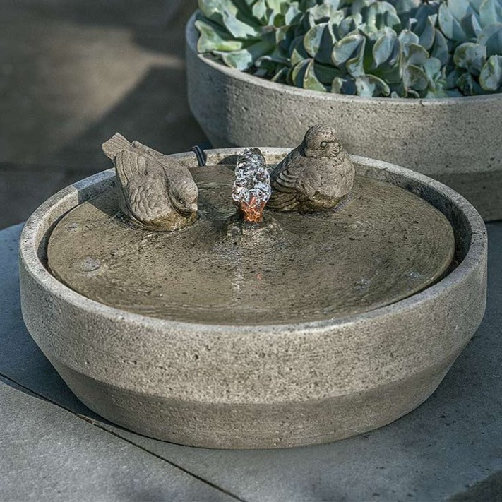 Beveled Songbird Fountain