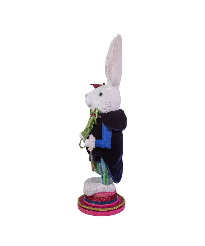 18&quot; White Rabbit Nutcracker