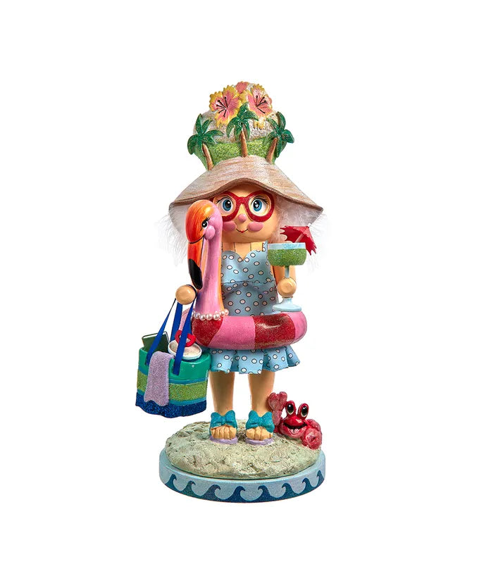 15&quot; Beach Girl Nutcracker