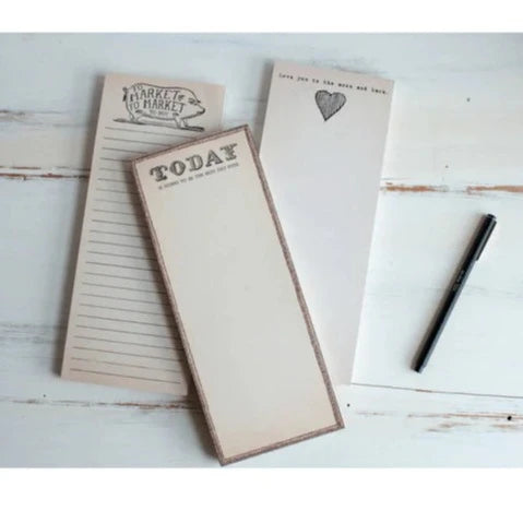 Skinny Note Pad