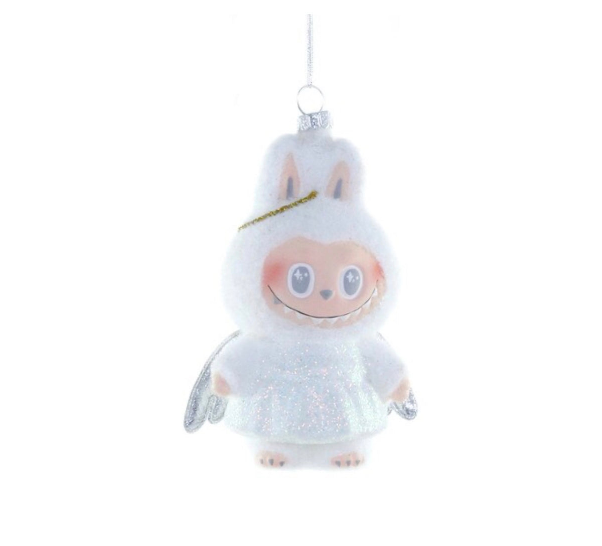 4" Fuzzy Monster Angele Ornament