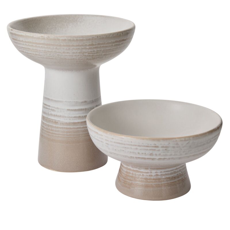 Lorce Footed Bowl
