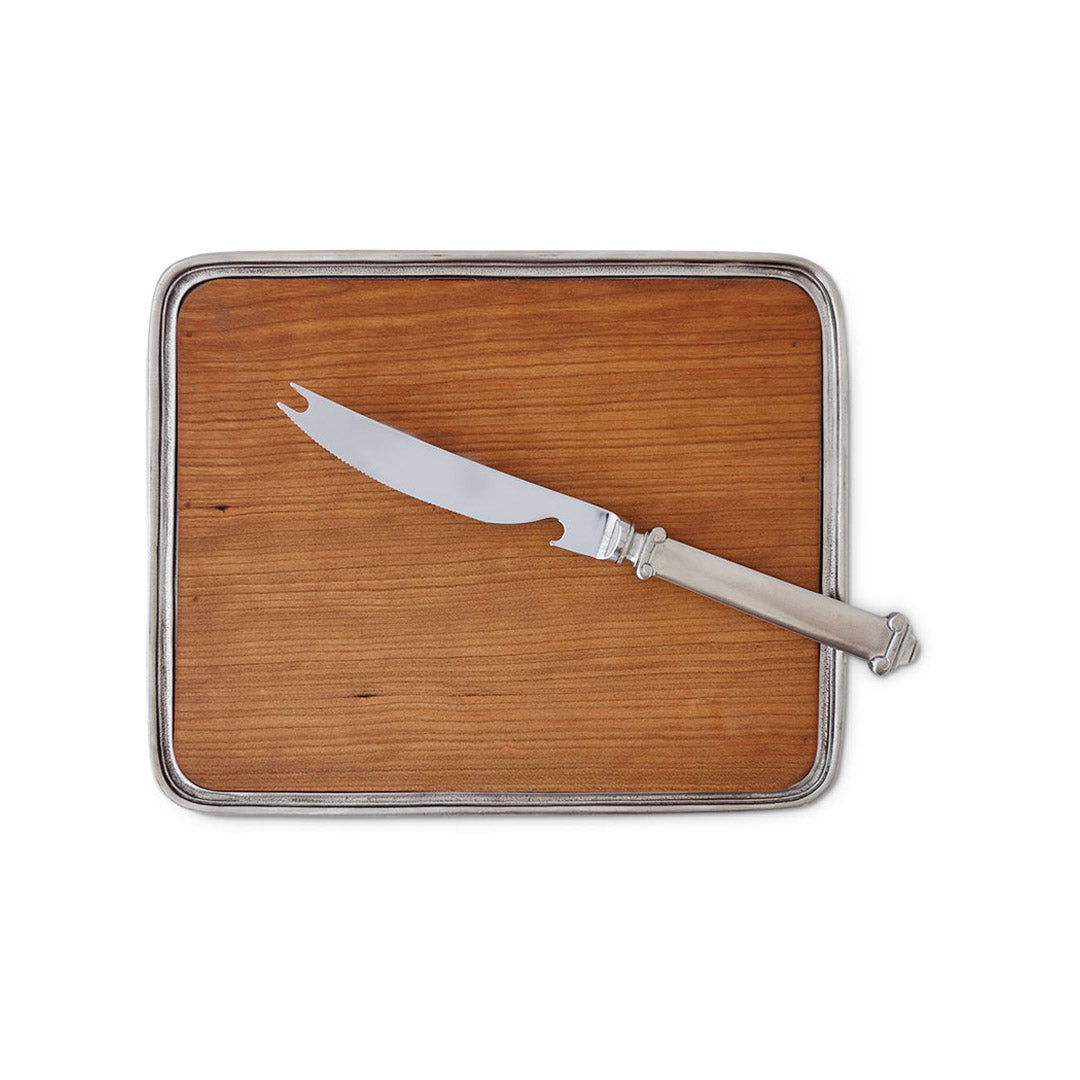 Bar Tray w/Bar Knife Set