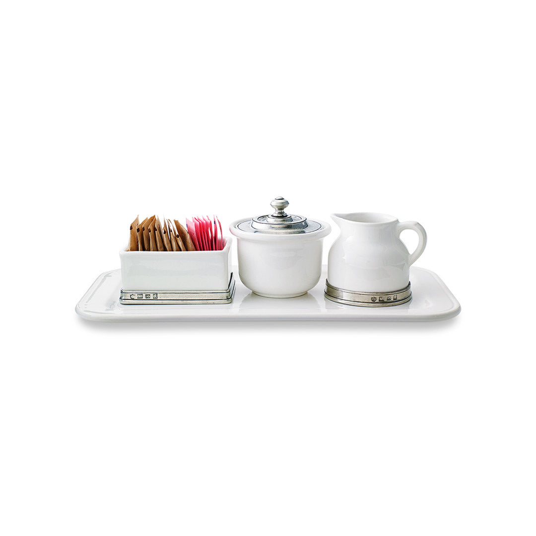 Convivio Ceramic Rectangular Tray