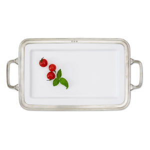 Gianna Rectangular Platter Med. w/Handles