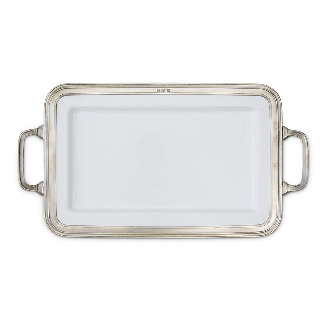 Gianna Rectangular Platter Med. w/Handles
