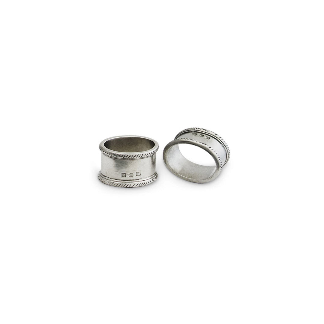 Luisa Oval Napkin Ring, Pair