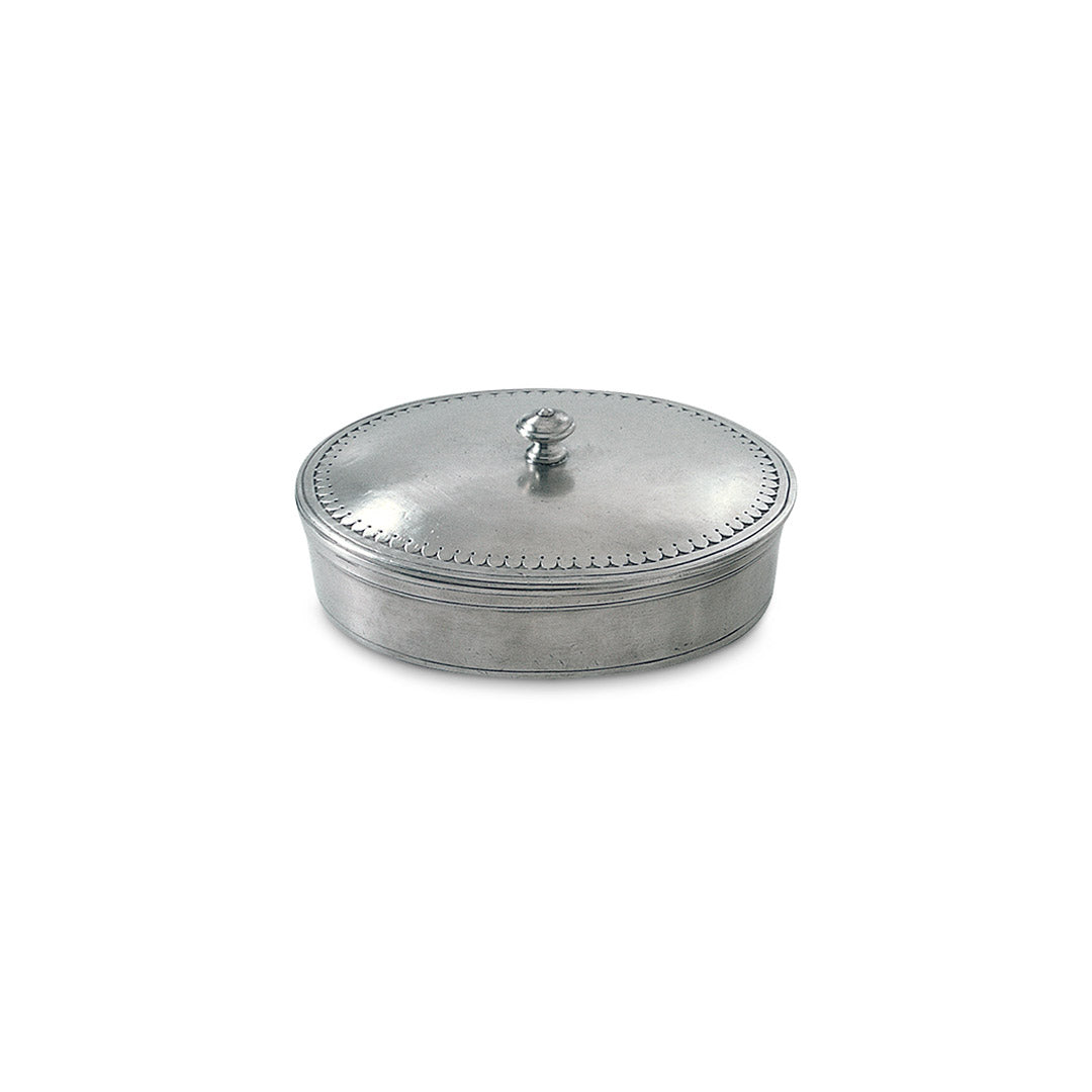 Oval Lidded Box