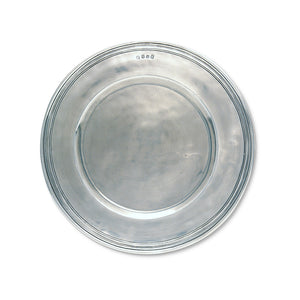 Scribed Rim Charger, Lg.