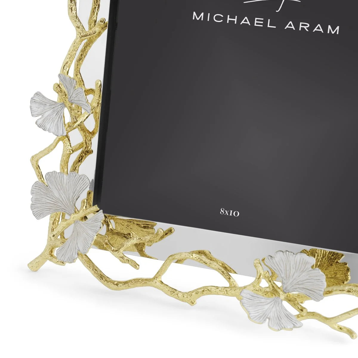 Butterfly Ginkgo Gold Reflective Frame