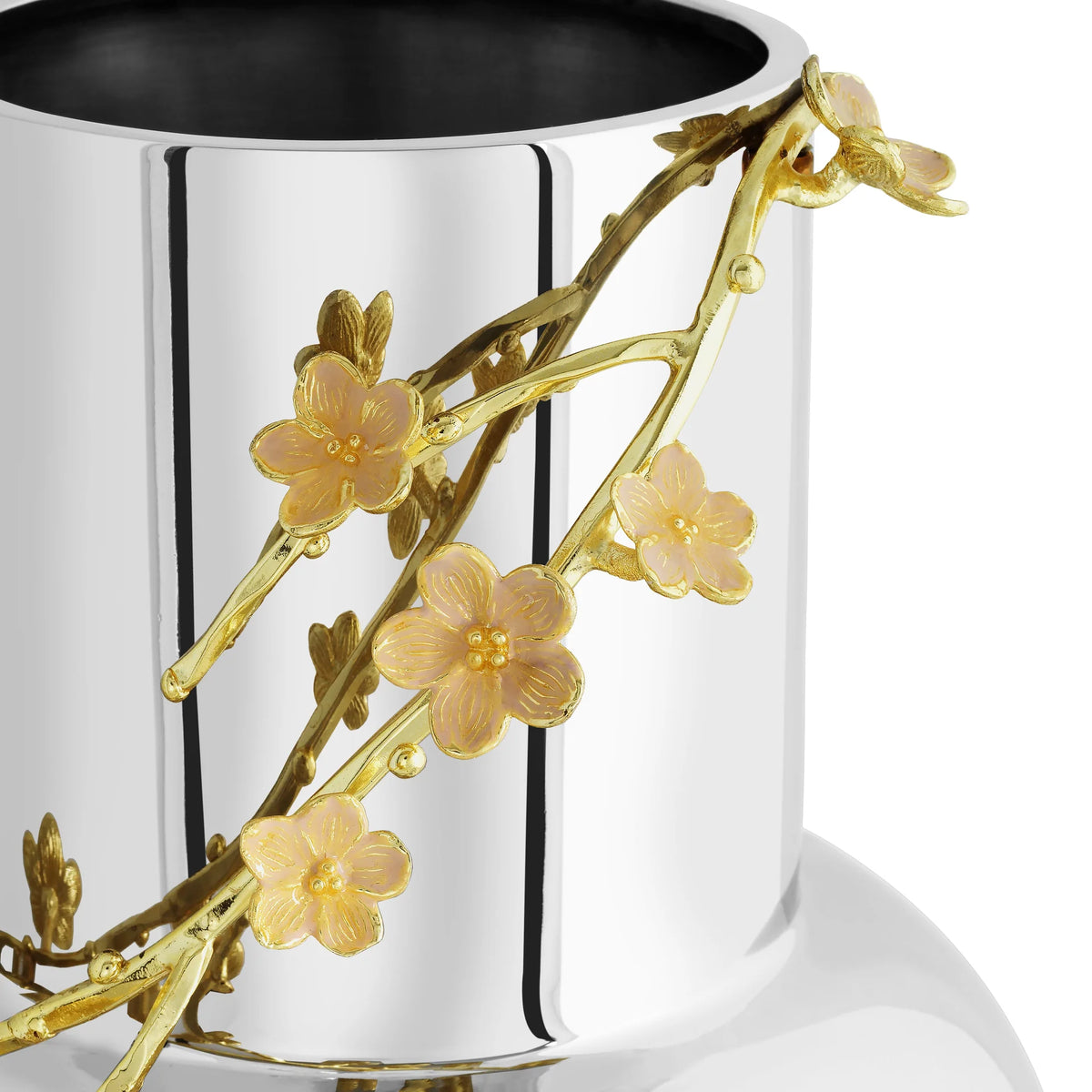 Cherry Blossom Vase - Silver