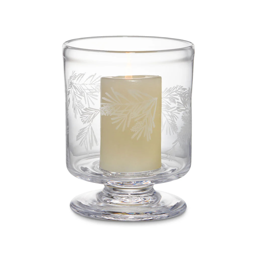 Engraved Pine Nantucket Hurricane