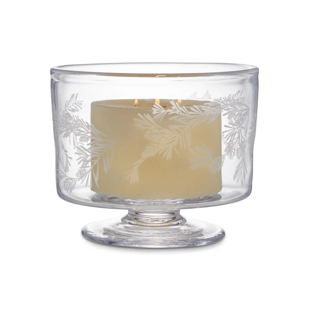 Engraved Pine Nantucket Hurricane