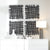 Gridlines Iron Wall Decor