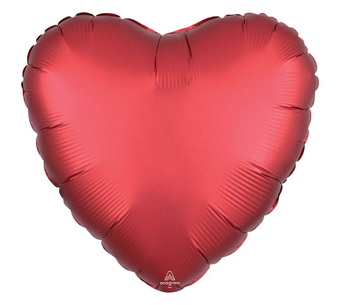 Red Heart Satin Balloon