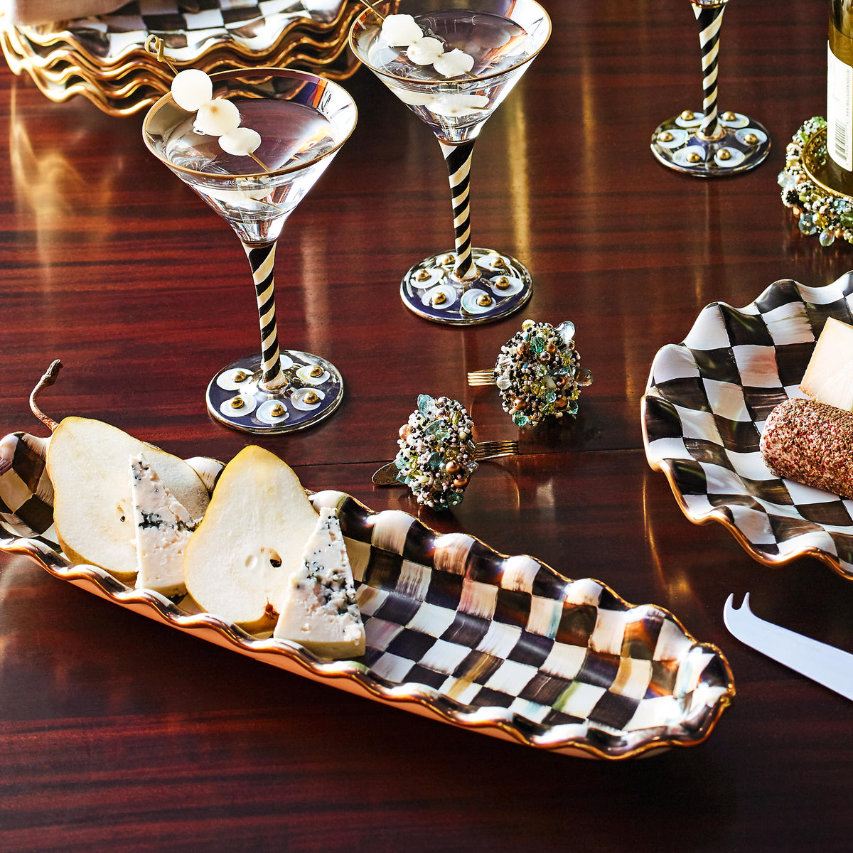 Courtly Check Hors d&#39;Oeuvre Tray