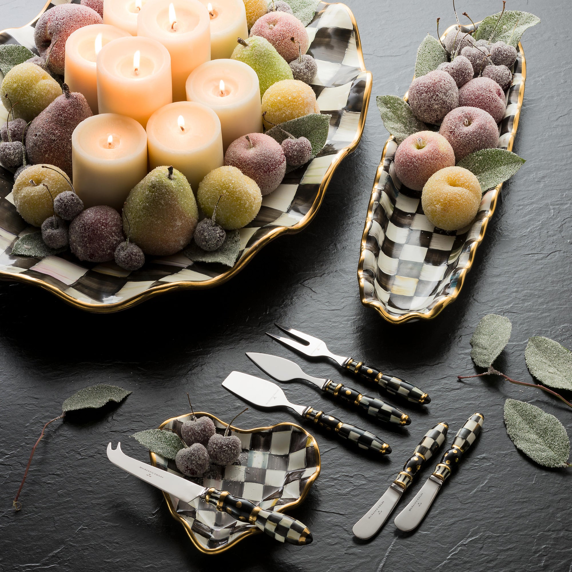 Courtly Check Hors d'Oeuvre Tray